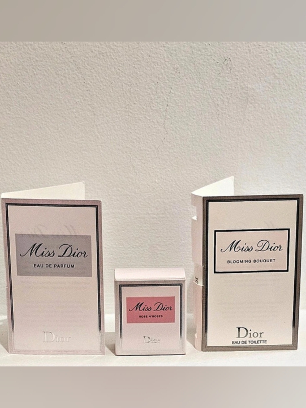 DIOR MISS DIOR ROSE N' ROSES, MISS DIOR EDP & MISS DIOR BLOOMING BOUQUET EDT
